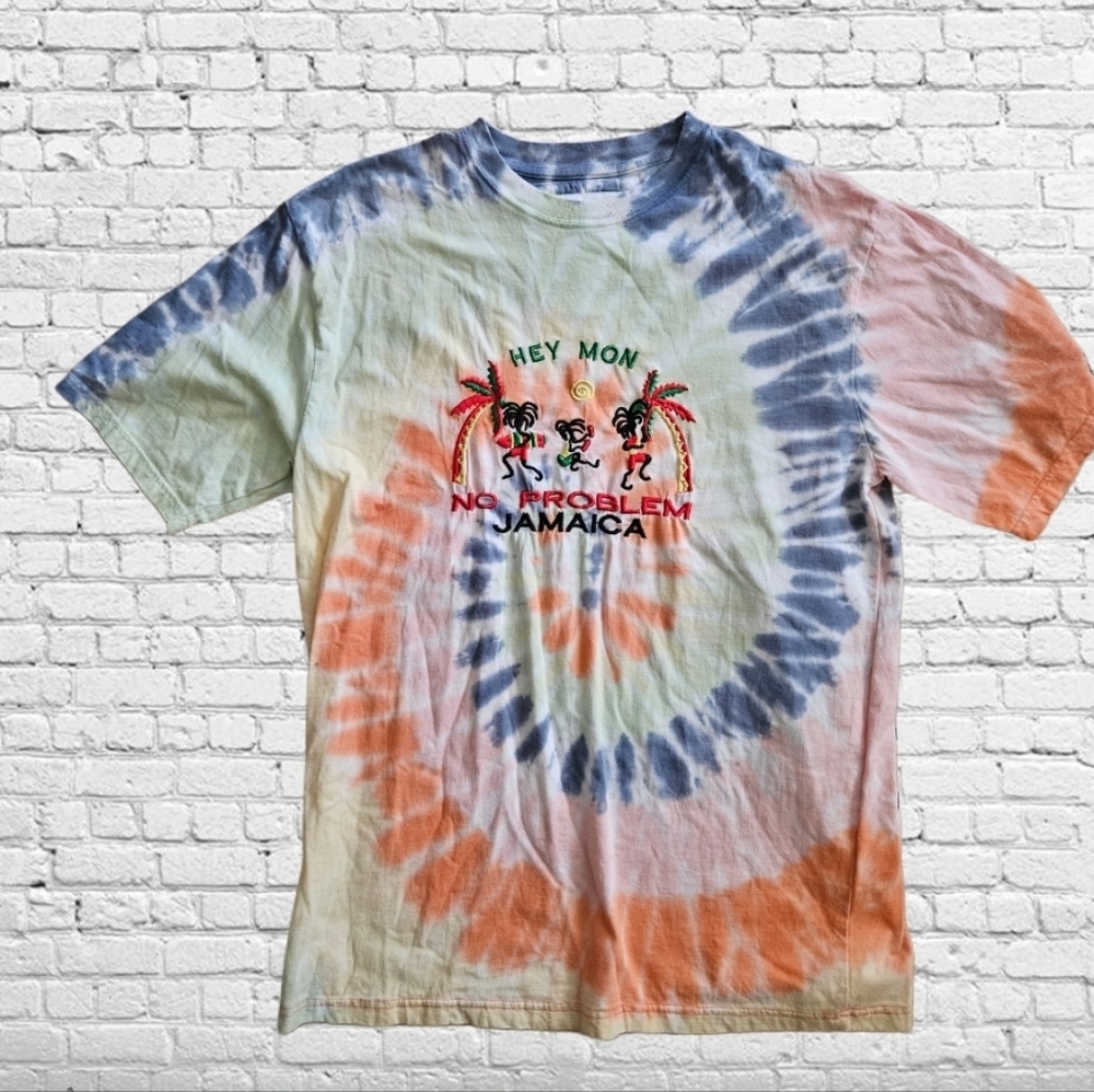Tie-Dye Jamaica Graphic T-Shirt
